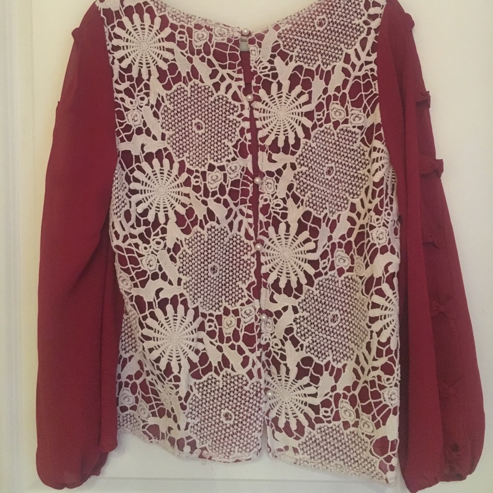 Gorgeous red blouse