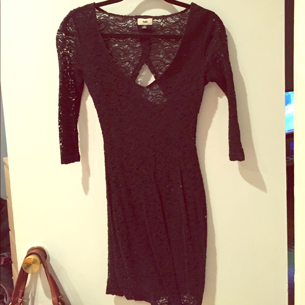 Black Lace Dress