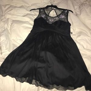 Black Deb dress