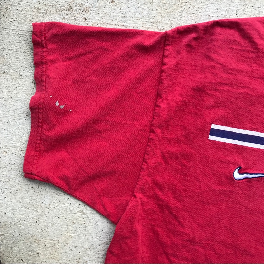 Nike 2000 Vintage US Soccer Tee Off Center Swoosh - Picture 4 of 7