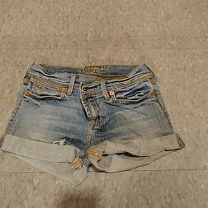 Abercrombie kids denim shorts