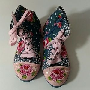 Lelli Kelly Rose Mid Top Boots USA 4M, ERO-35