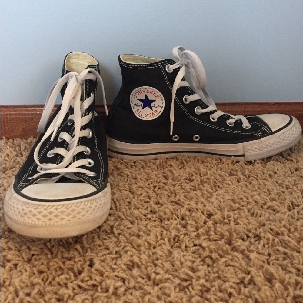 Black High-Top Converse