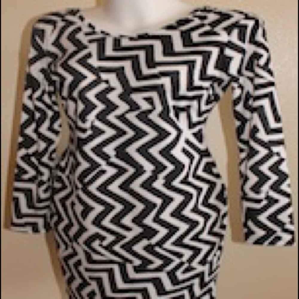 Zig zag dress