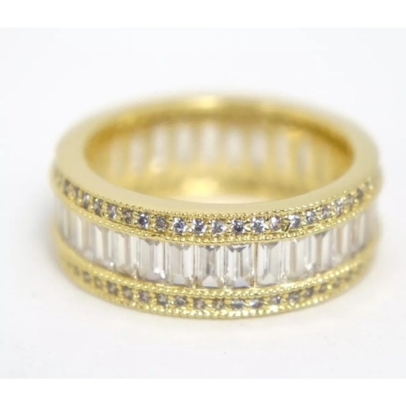 Gold plated ring  with 18K yellow finich - Picture 5 of 8