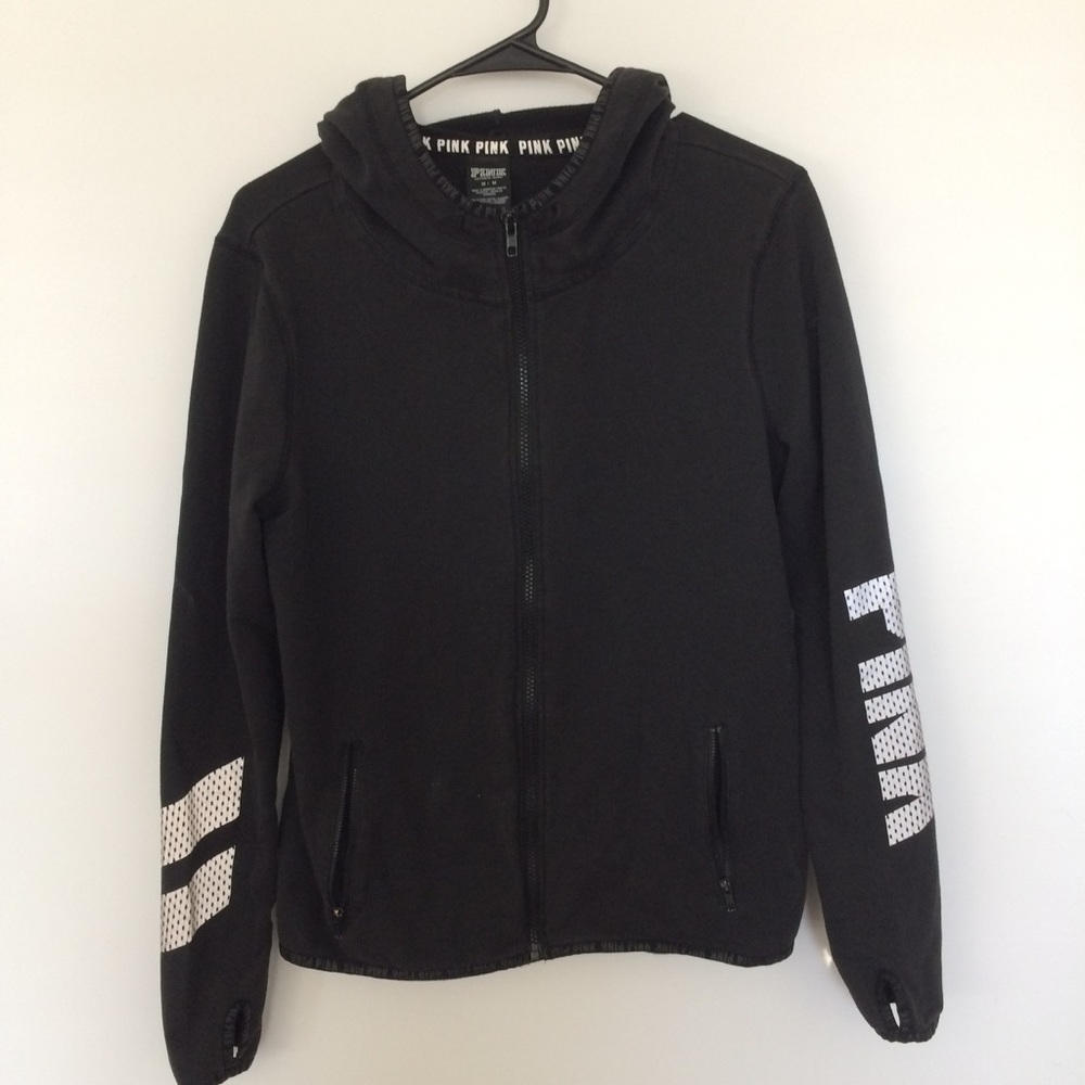 VS PINK ZIP UP
