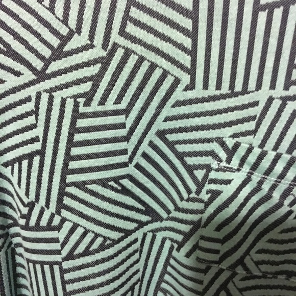 LuLaRoe XS Jacquard Carly Mint & Grey 24 HR SALE - Picture 2 of 4