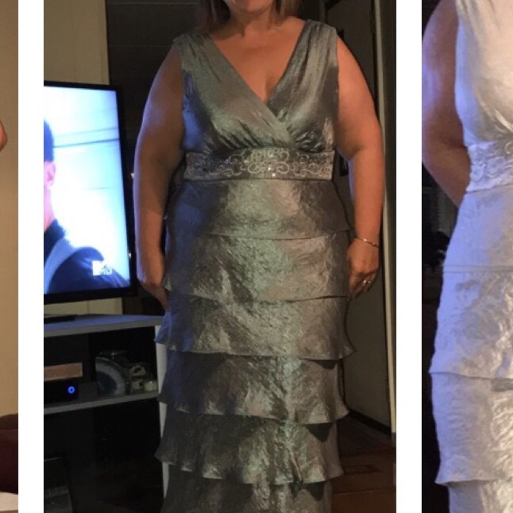 Size 14W pewter