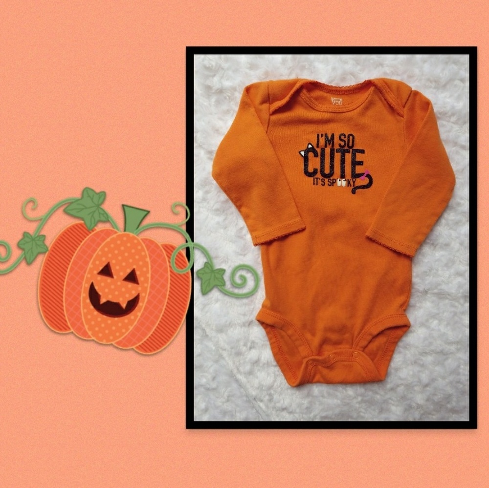 Halloween long sleeve onesie
