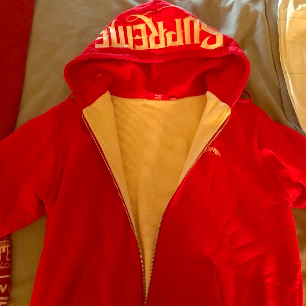 Supreme Zip-Up Hoodie