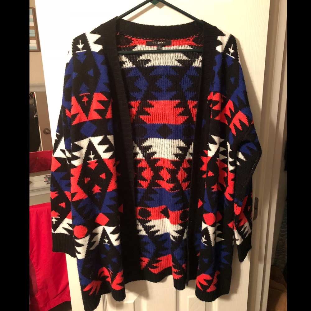 Patterned Cardigan