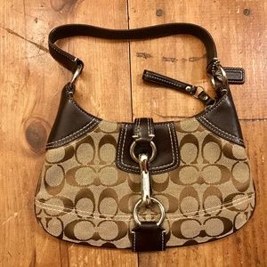 Rare Coach Mini Signature Bag