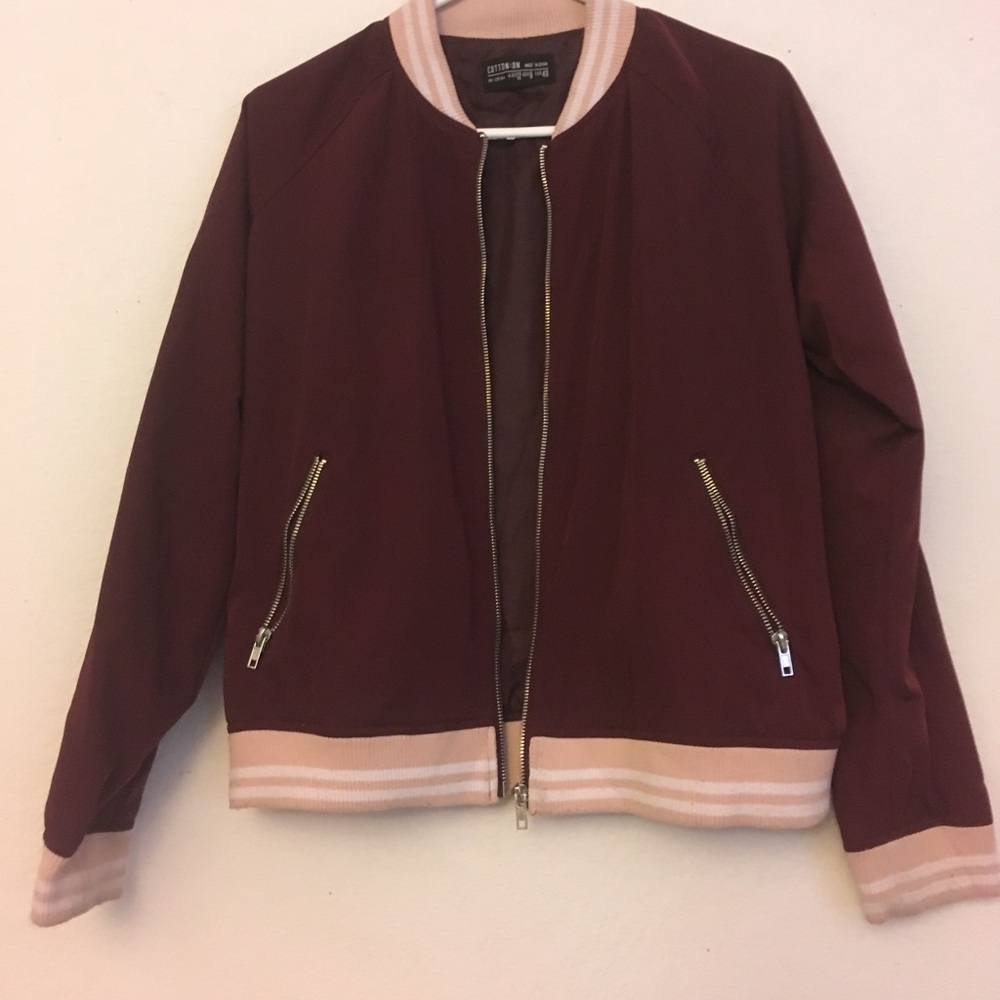 Super cute bomber jacket