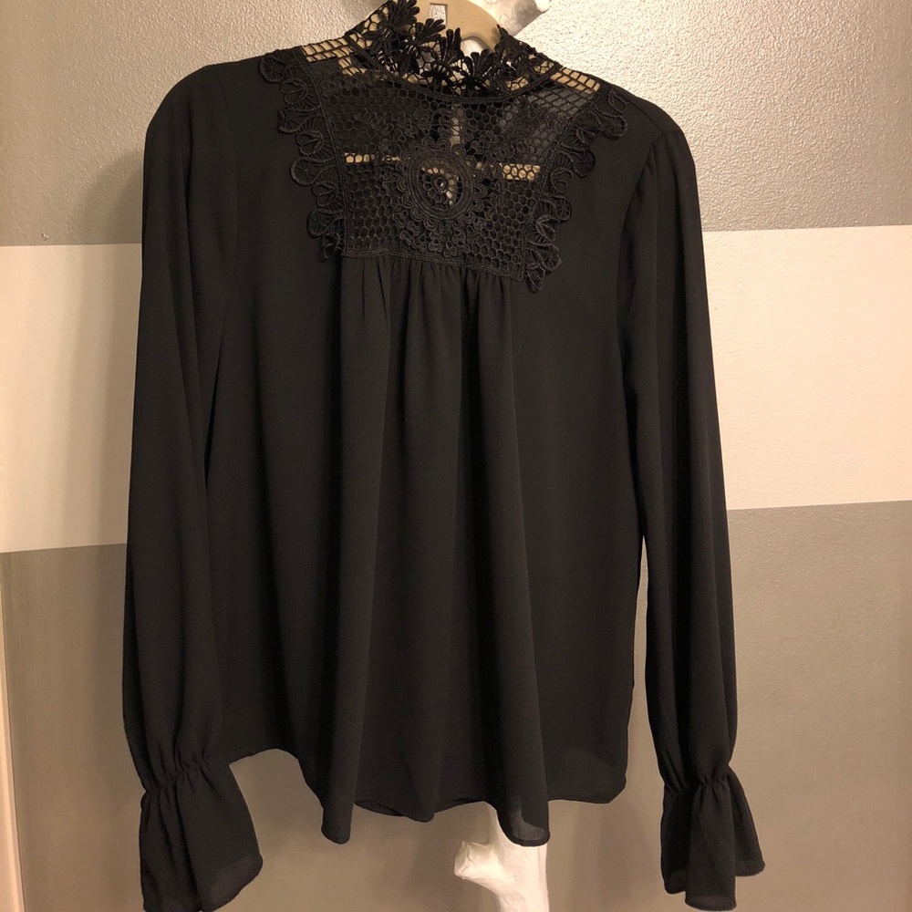 Black lace Blouse