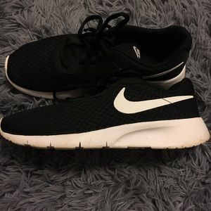 Black Mesh Nikes
