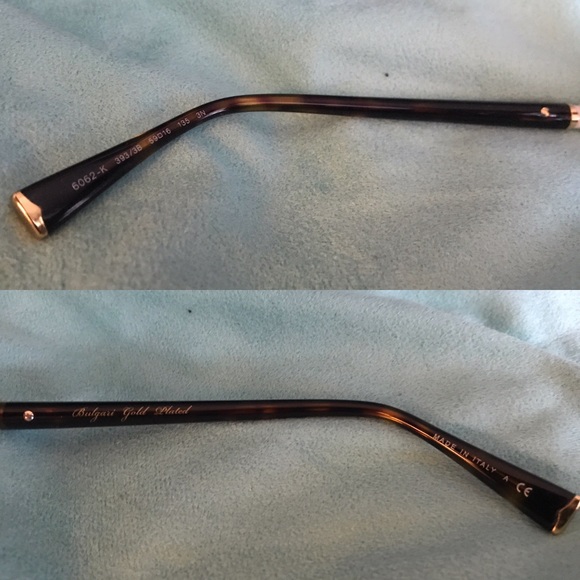 Sold! Bvlgari Gold Plated Sunglasses - Picture 5 of 8