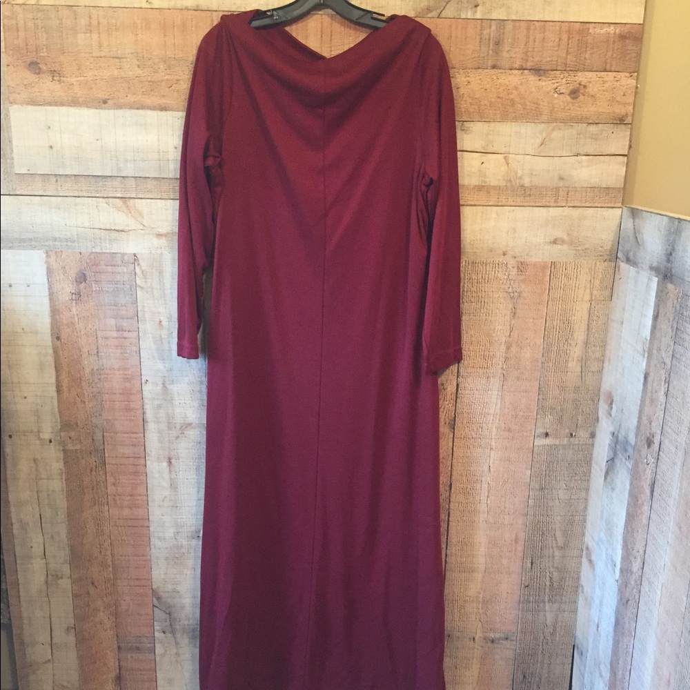 Style Studio Burgundy Dress