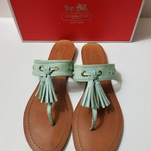 Coach Sheena Vachetta Sandals