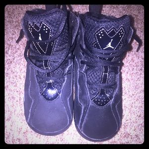 Black Jordan Retro 7