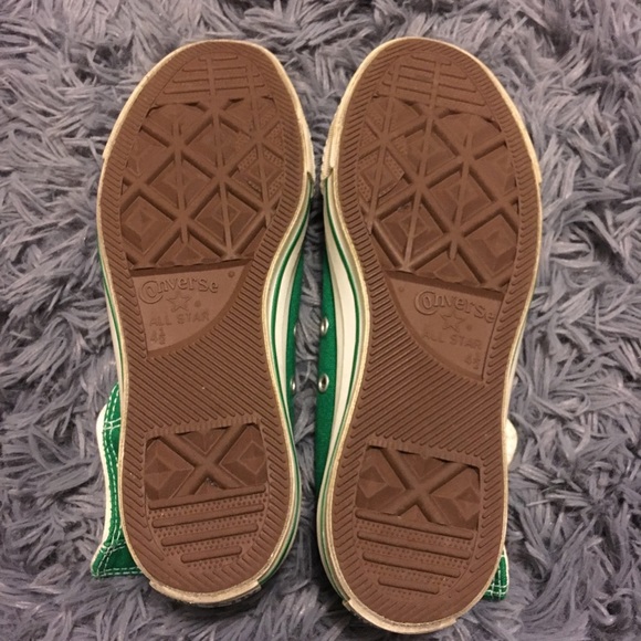 Green Hightop Converse - Picture 4 of 4