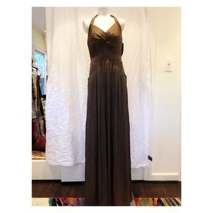 Olive Green Evening Gown!