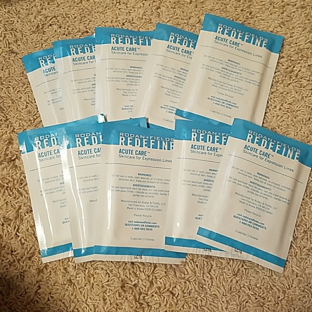 Rodan and fields acute care strips (one pack of 2)