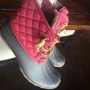 Sperry Quilted Duck Boots
