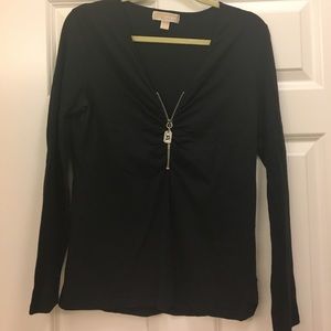 Large black Michael Kors top