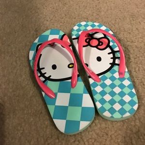 Hello Kitty flip flops