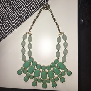 Teal Statement Necklace
