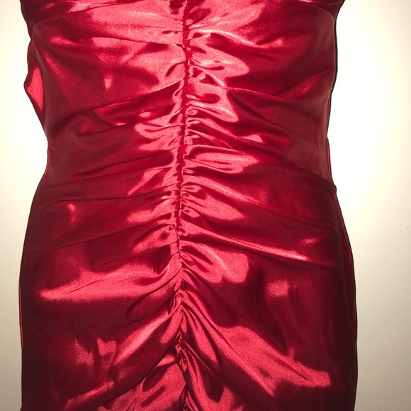 Sexy red prom dress - Picture 3 of 8