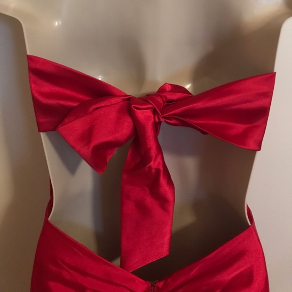 Sexy red prom dress - Picture 6 of 8