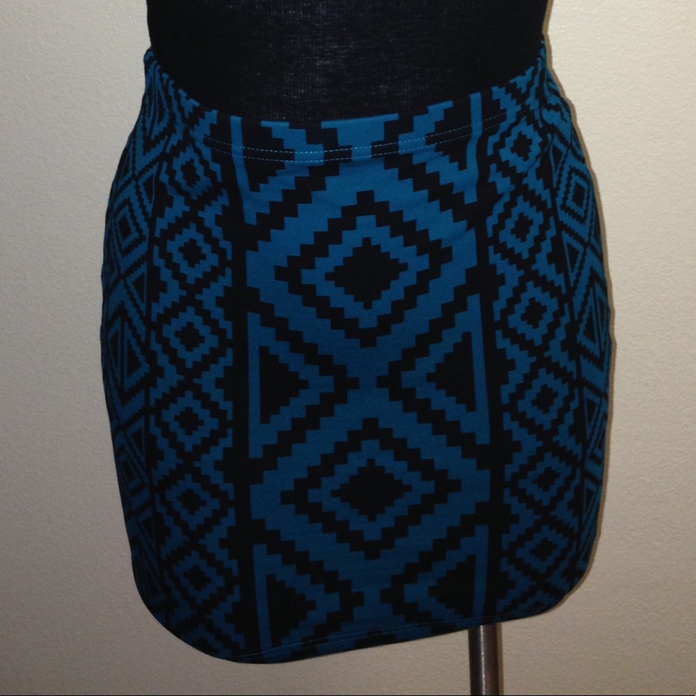 Mini tribal skirt
