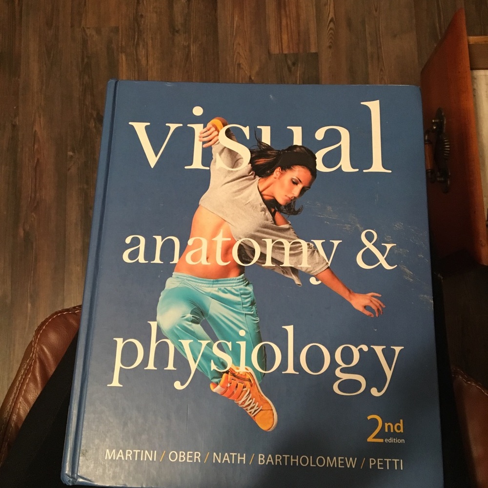 Collage Visual anatomy &a physiology text book📚