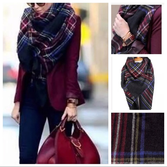 Oversized Pashmina Scarf - Picture 3 of 4