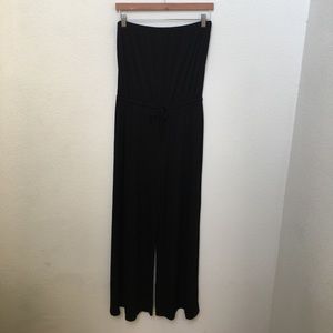 connected apparel black jumpsuit