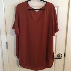 Great Rust colored Tee Great Rust colored Tee