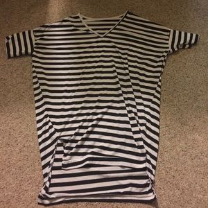 Striped High-low Dress or Shirt