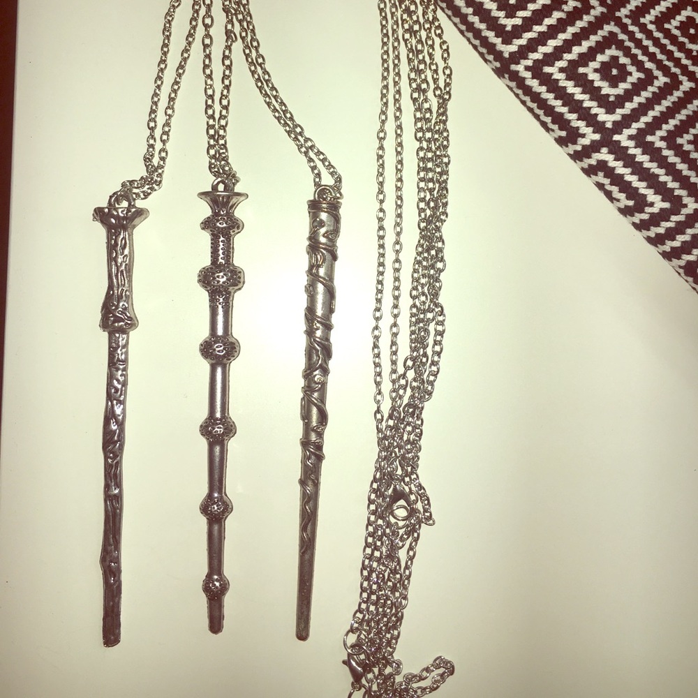 Long Harry Potter Wand Necklaces
