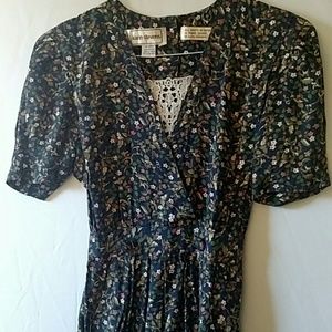 Vintage floral dress