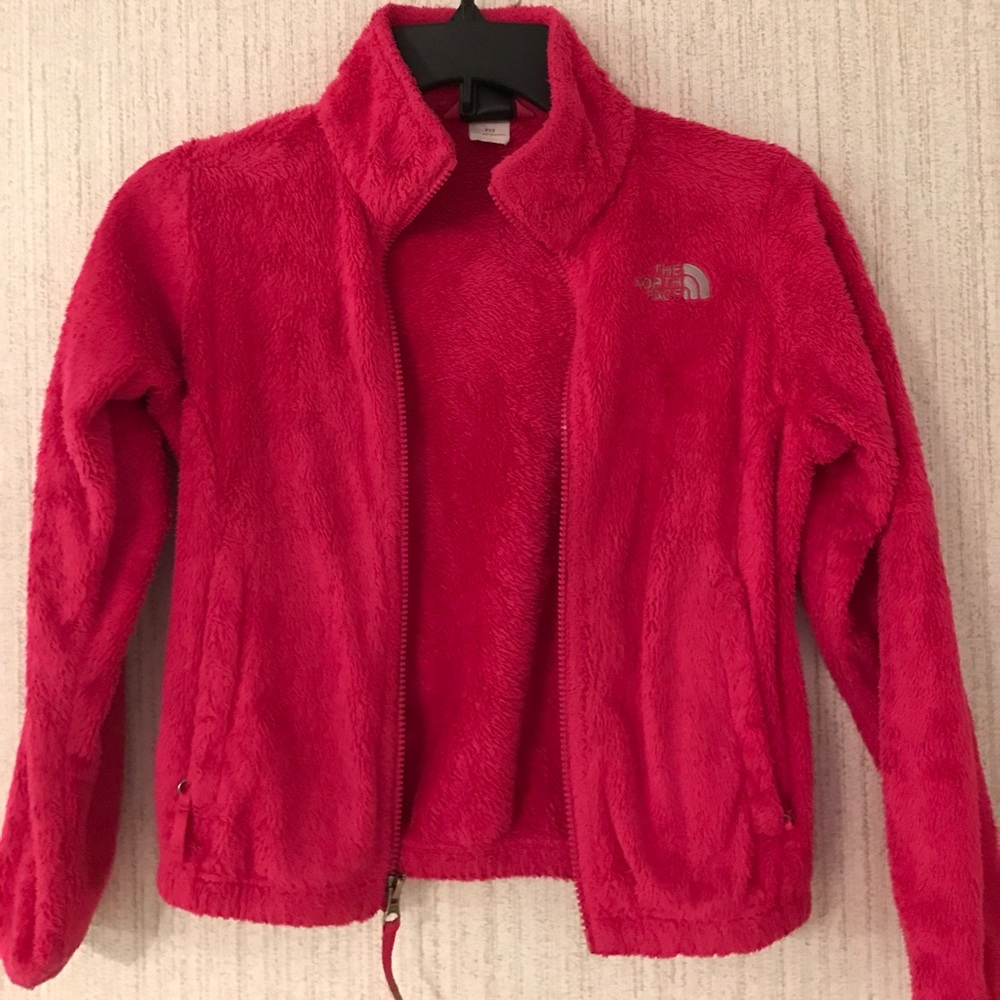 North Face kids small zip up jacket!