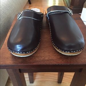 Natural Leather Orthopedik Clogs