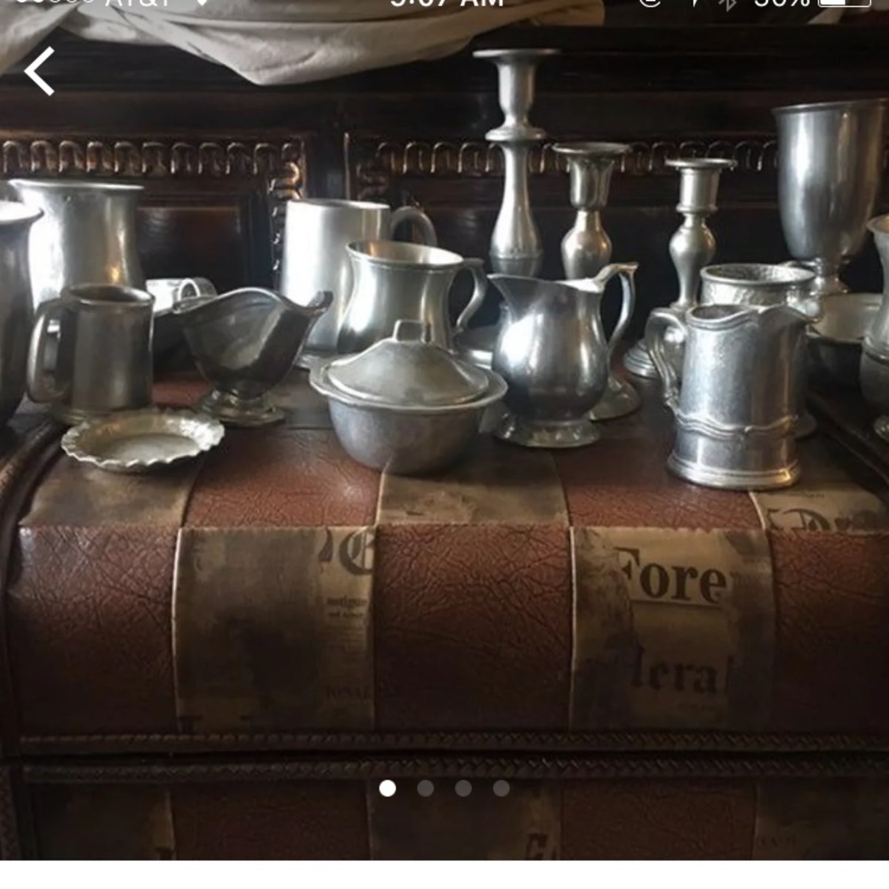 17 Pieces Collection I believe it's Pewter