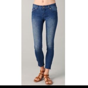 Free People Cropped Skinnies