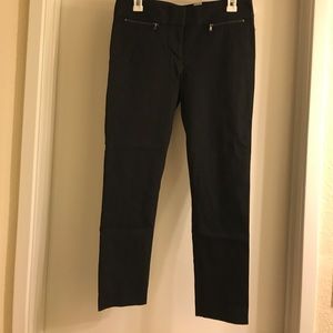 Black Cropped Dress Pants, Size 6