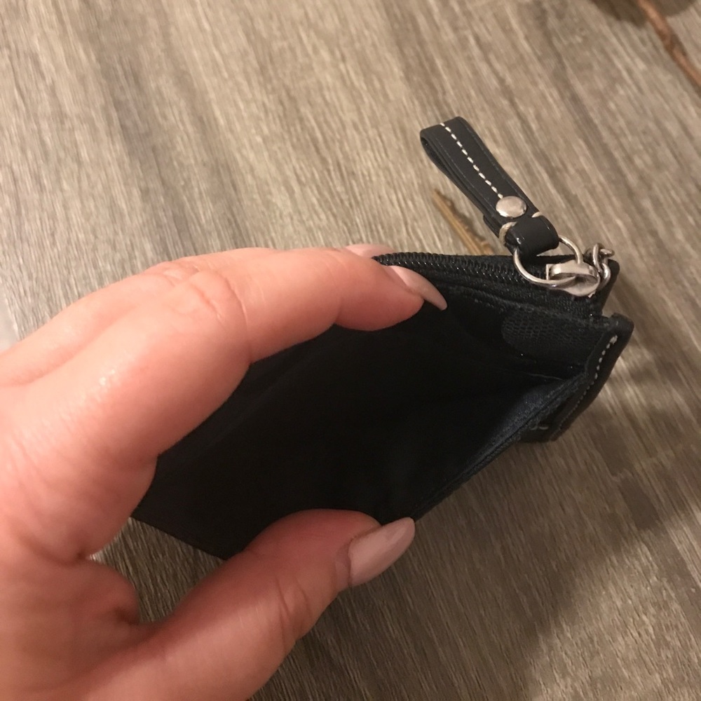 Coach | Mini Wallet/ Key Chain | Black | - Picture 3 of 5