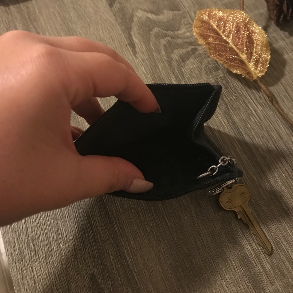 Coach | Mini Wallet/ Key Chain | Black | - Picture 4 of 5