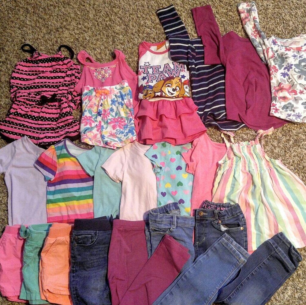 Lot of 5T Girls Clothes