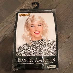 Spirit Halloween Blonde Ambition Short Wig