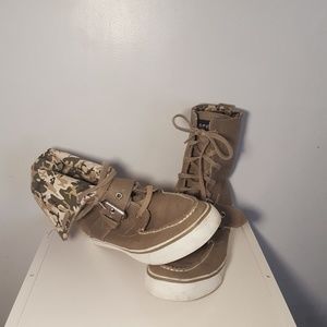 Sperry Top Sider Camo High Top Shoes